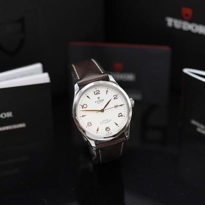 27164343c - TUDOR 1926 Herrenarmbanduhr Referenz 91650, Automatik, Edelstahlgeh. inkl. orig. ...