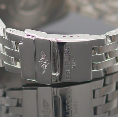 27165069c - BREITLING Duograph Herrenarmbanduhr Referenz B15507, Automatik, Edelstahl/Gold komb ...