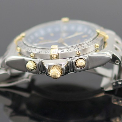 27165069d - BREITLING Duograph Herrenarmbanduhr Referenz B15507, Automatik, Edelstahl/Gold komb ...
