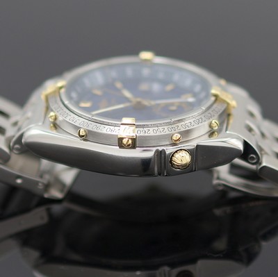 27165069e - BREITLING Duograph Herrenarmbanduhr Referenz B15507, Automatik, Edelstahl/Gold komb ...