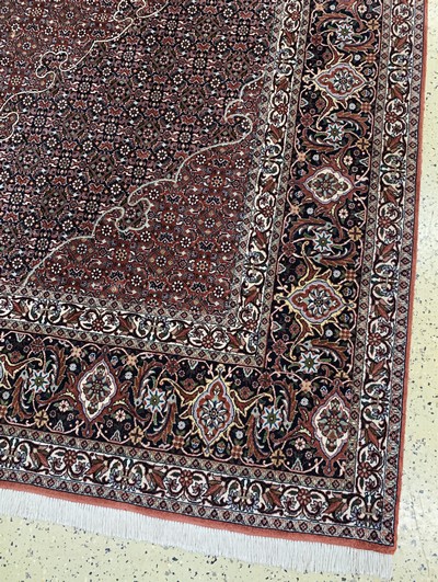 27167229a - Bidjar Kork fein, Persien, Ende 20.Jhd, Korkwolle auf Baumwolle, ca. 392 x 304 cm, ...