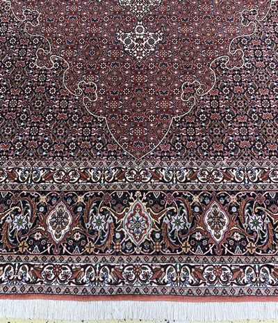 27167229b - Bidjar Kork fein, Persien, Ende 20.Jhd, Korkwolle auf Baumwolle, ca. 392 x 304 cm, ...