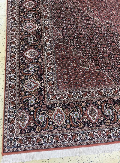 27167229c - Bidjar Kork fein, Persien, Ende 20.Jhd, Korkwolle auf Baumwolle, ca. 392 x 304 cm, ...