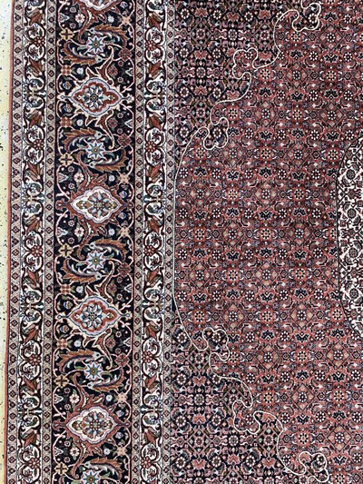 27167229d - Bidjar Kork fein, Persien, Ende 20.Jhd, Korkwolle auf Baumwolle, ca. 392 x 304 cm, ...