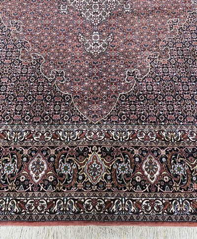 27167229h - Bidjar Kork fein, Persien, Ende 20.Jhd, Korkwolle auf Baumwolle, ca. 392 x 304 cm, ...