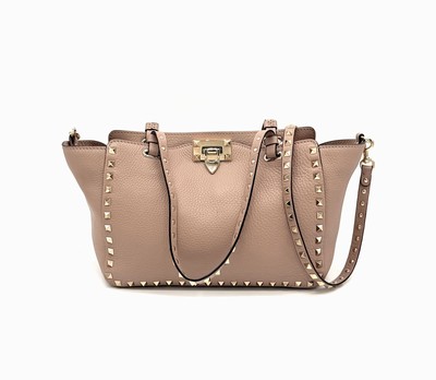 VALENTINO GARAVANI Rockstud Trapeze Satchel