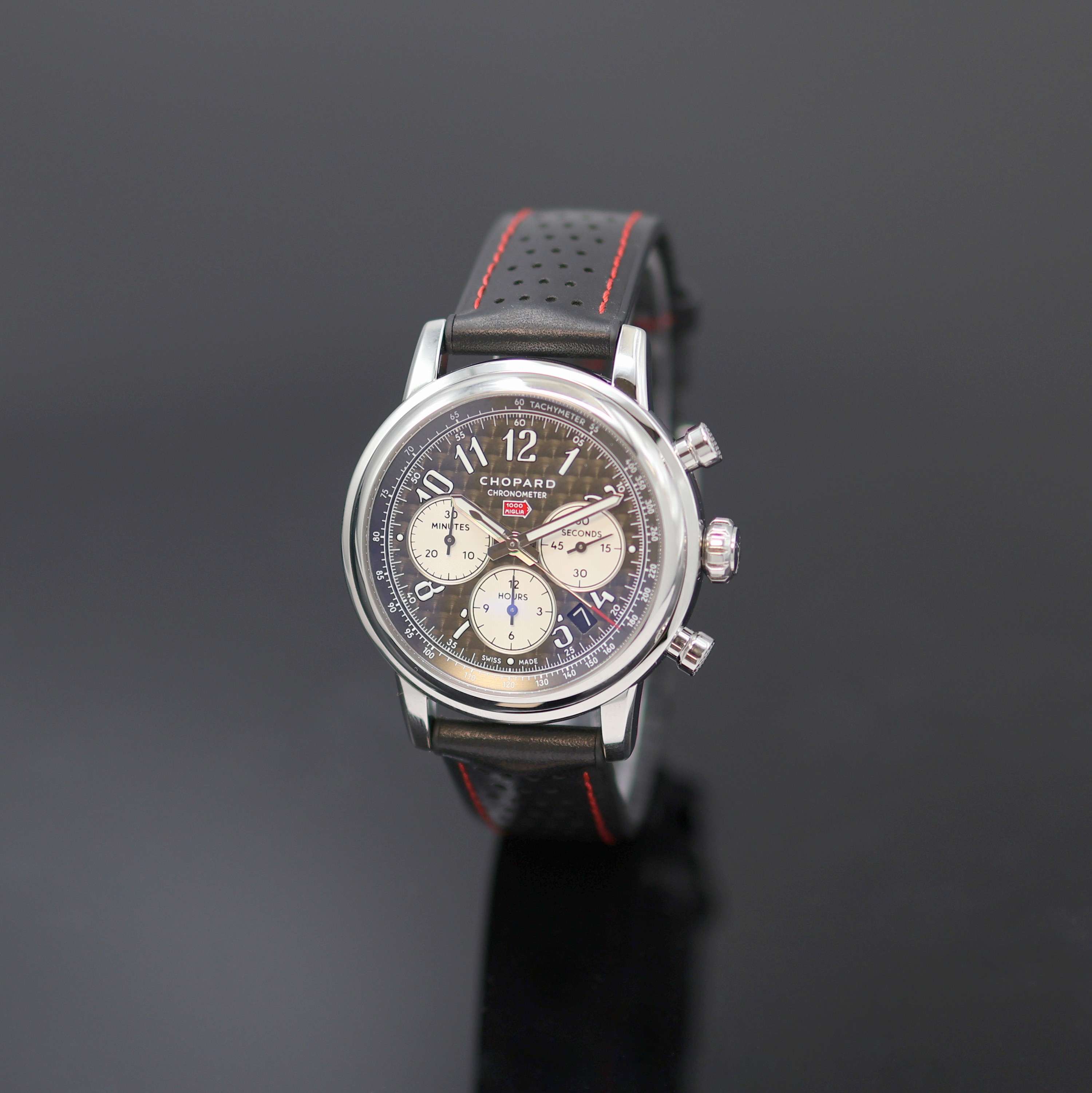 Image 27168335 - CHOPARD Mille Miglia auf 1000 Stück limitierter Herrenchronograph Referenz 8589, ...