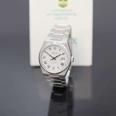 Image ROLEX Oysterquartz Datejust gents wristwatch reference 17000, quartz, superlative ...