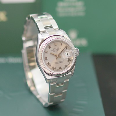 27168393b - ROLEX Oyster Perpetual Datejust Damenarmbanduhr Referenz 179174, Automatik, Z-Serie, ...
