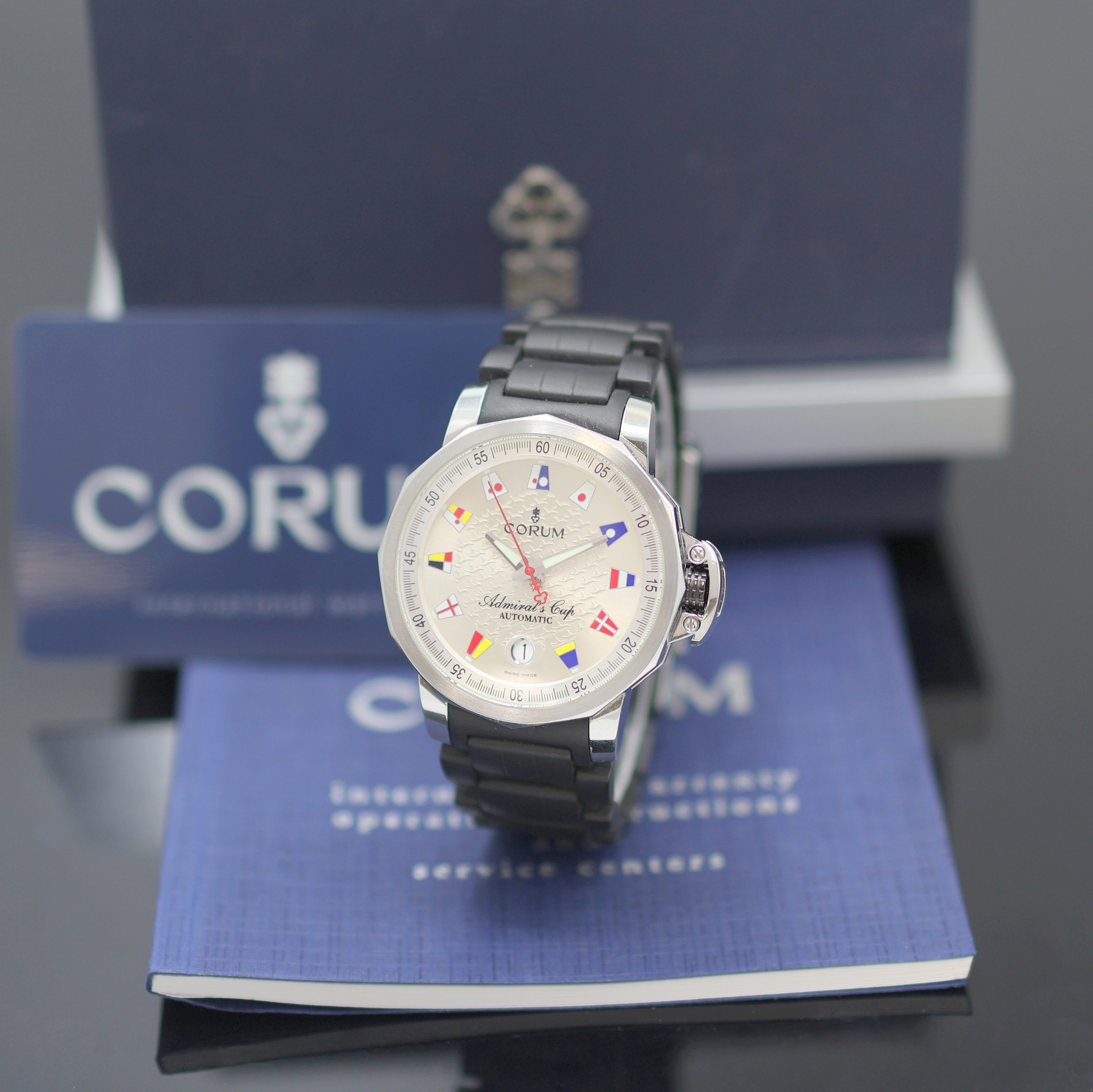Image 27168731 - CORUM Admiral´s Cup Trophy Herrenarmbanduhr Referenz 082.830.20, Automatik, ...