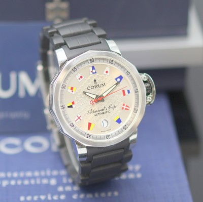 27168731b - CORUM Admiral´s Cup Trophy Herrenarmbanduhr Referenz 082.830.20, Automatik, ...