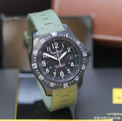 27168732b - BREITLING Colt Skyracer Herrenarmbanduhr Referenz X74320E4/BF87, quarz, Breitlight- ...
