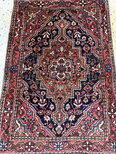 27169010c - Djosan alt, Persien, Anfang 20.Jhd, Wolle auf Baumwolle, ca. 90 x 63 cm, EHZ: 2 ...
