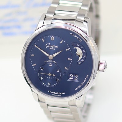 27169013a - GLASHÜTTE ORIGINAL PanoMaticLunar Referenz 1-90-02-46-32-64, Automatik, beids. vergl. ...