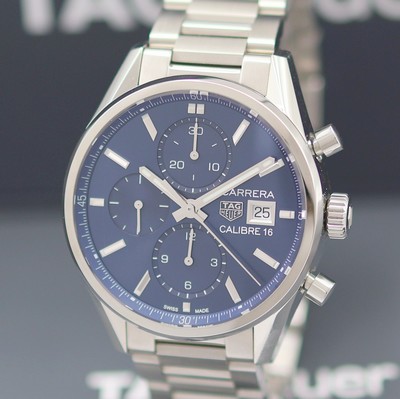 27170797a - TAG HEUER Carrera Calibre 16 Armbandchronograph Referenz CBK2112.BA0715, Automatik, ...