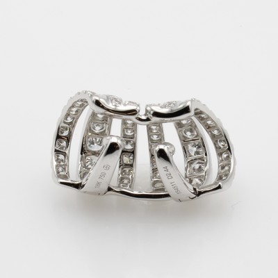 27171784c - Ear Cuff mit Brillanten, WG 750/000, Brill. zus. ca. 2.44 ct feines Weiß-Weiß/si, in ...