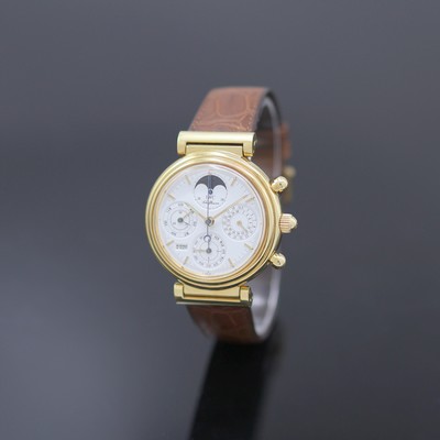 Image IWC fine astronomical chronograph model Da Vinci with perpetual calendar reference 3750 ...