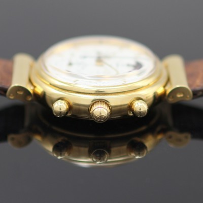 27172642d - IWC feiner astronomischer Armbandchronograph Modell Da Vinci mit ewigem Kalender Referenz ...