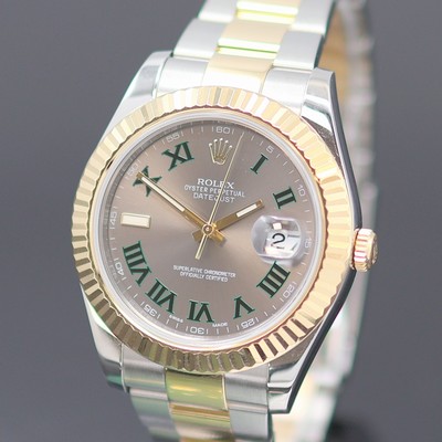 27174578a - ROLEX Oyster Perpetual Datejust 42 Herrenarmbanduhr Referenz 116333, Automatik, ...