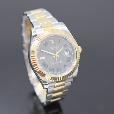 27174578b - ROLEX Oyster Perpetual Datejust 42 Herrenarmbanduhr Referenz 116333, Automatik, ...