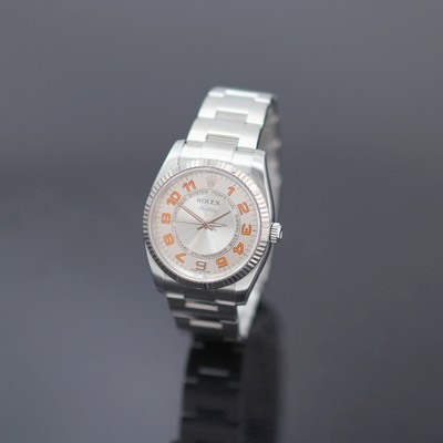 Image ROLEX Oyster Perpetual Air-King Herrenarmbanduhr Referenz 114234, Automatik, Chronometer ...