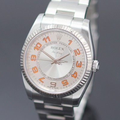27174585a - ROLEX Oyster Perpetual Air-King Herrenarmbanduhr Referenz 114234, Automatik, Chronometer ...