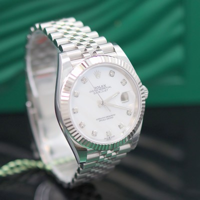 27175789b - ROLEX Oyster Perpetual Datejust 41 gents wristwatch reference 126334, self winding, ...