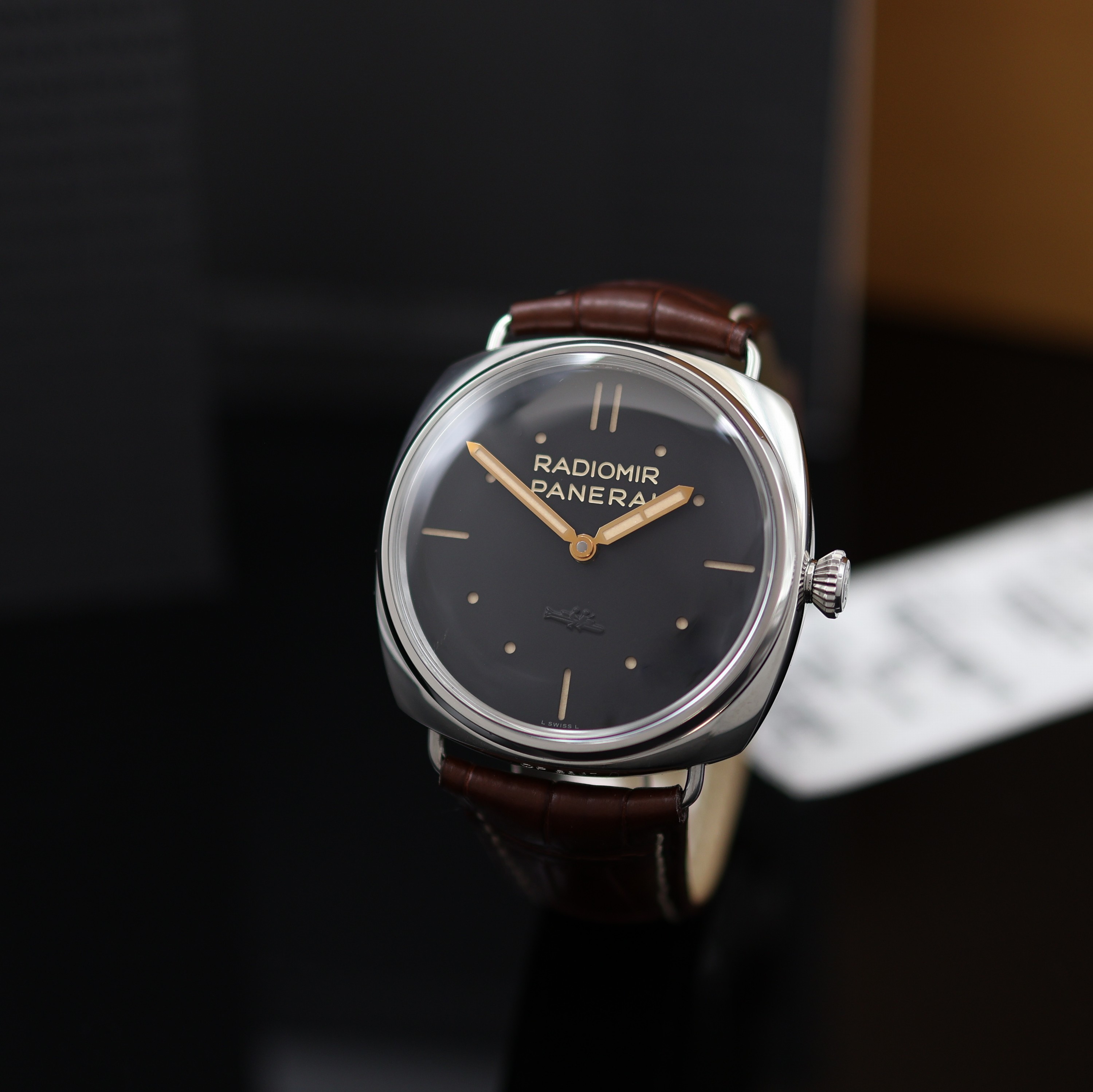 Image 27179420 - PANERAI Herrenarmbanduhr Radiomir Referenz PAM00425, Handaufzug, beids. vergl. ...