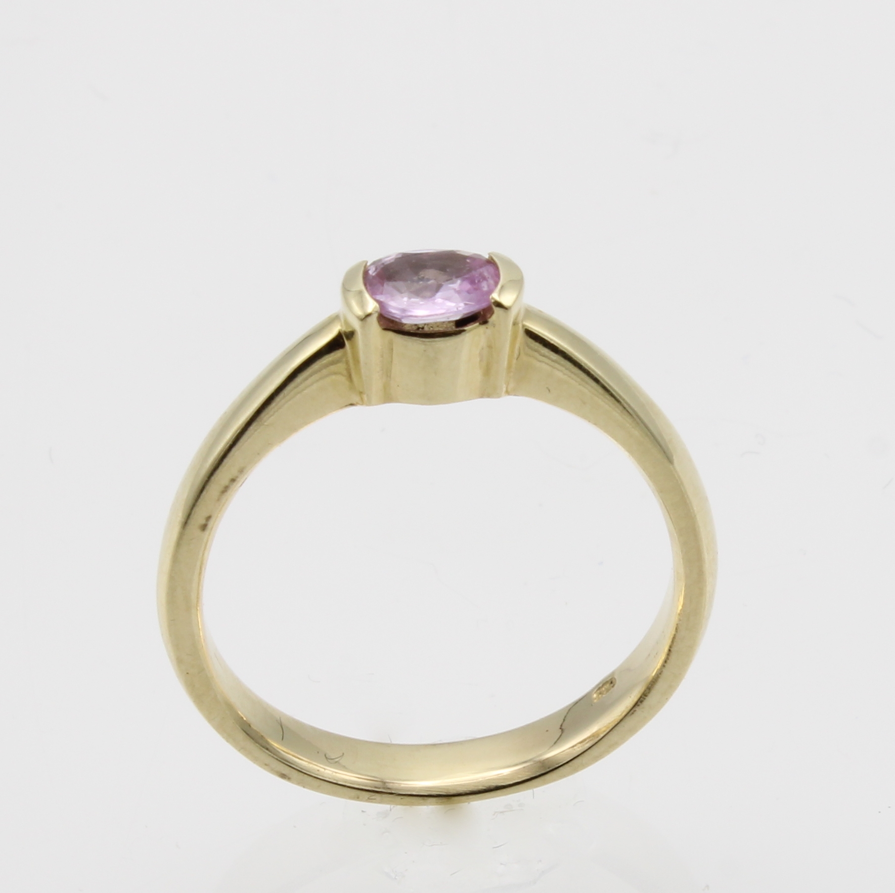 Image 27181012 - Ring mit Turmalin, GG 585/000, ovaler, fac.,rosa Turmalin, RW ca. 56 Schätzpreis: 1120, ...